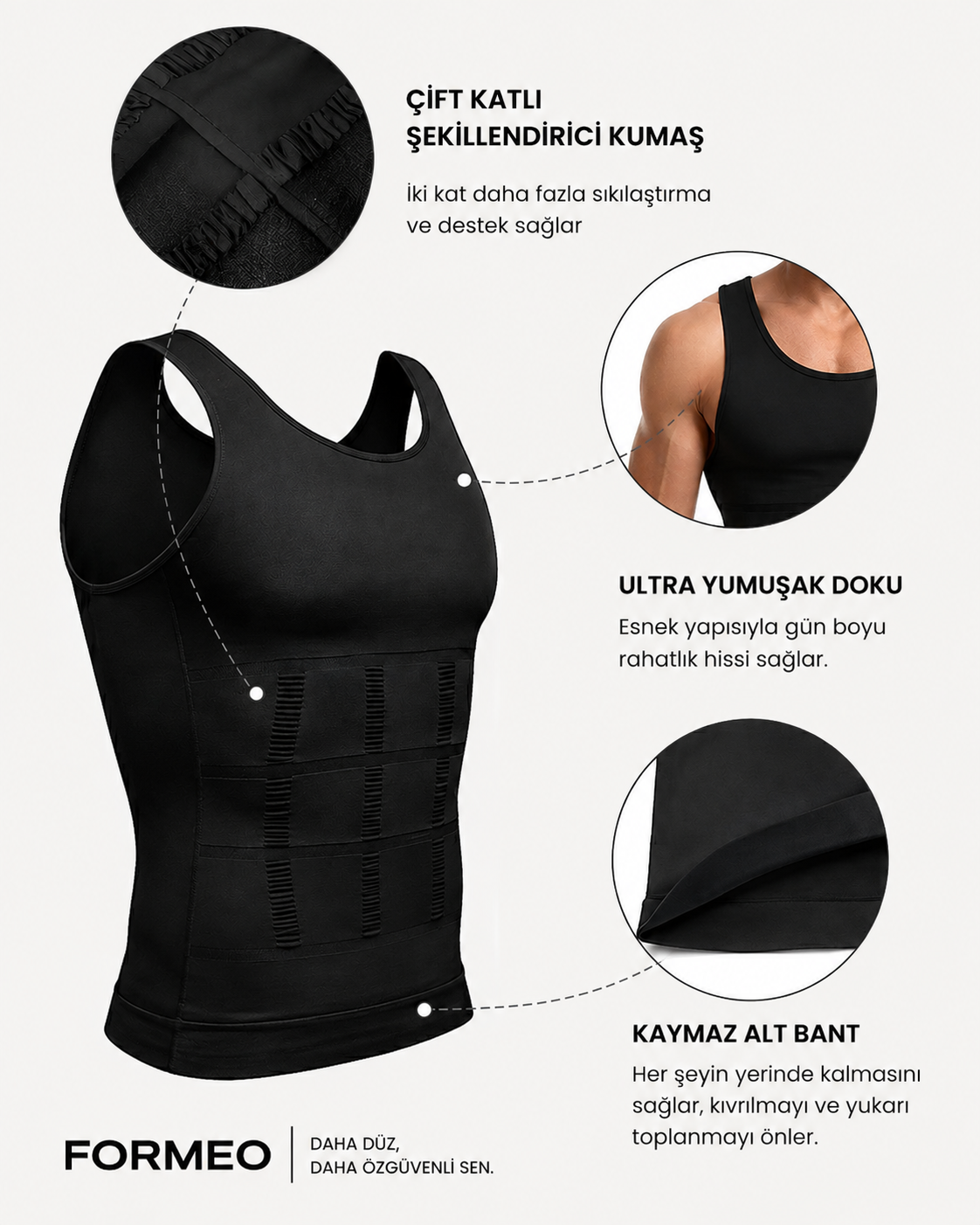 Formeo Sıkılaştırıcı Korse Atlet